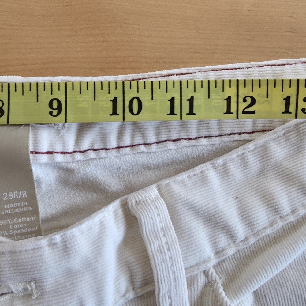 Banana Republic cords - Cream Colored - Picture 7 of 9